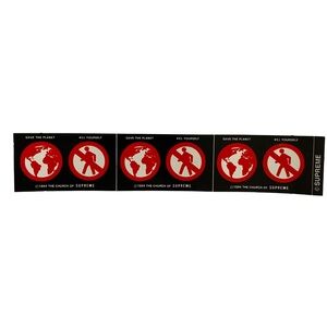 Supreme Save The Planet Kill Yourself Church Of Supreme Sticker